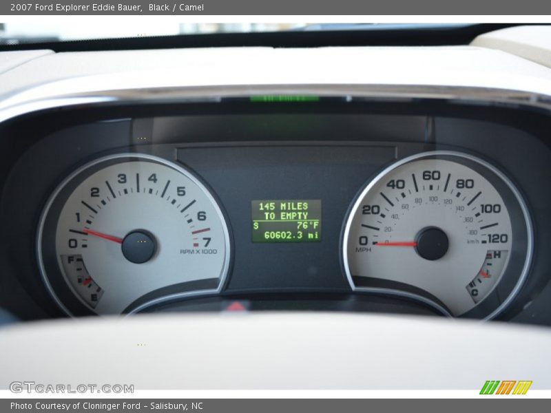 Black / Camel 2007 Ford Explorer Eddie Bauer