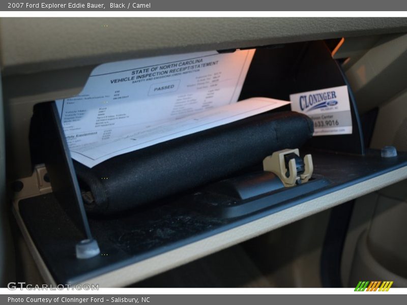 Black / Camel 2007 Ford Explorer Eddie Bauer