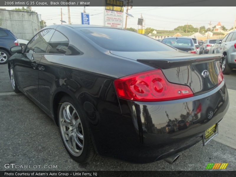 Black Obsidian / Wheat 2006 Infiniti G 35 Coupe
