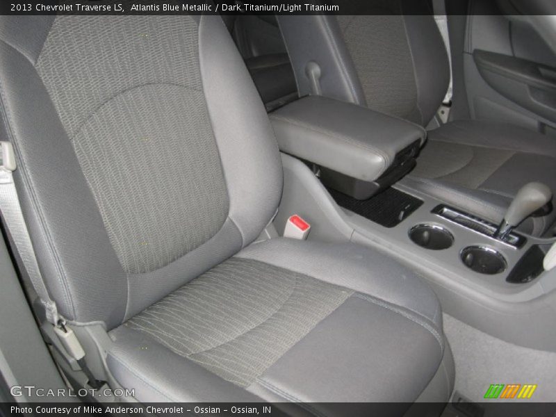 Atlantis Blue Metallic / Dark Titanium/Light Titanium 2013 Chevrolet Traverse LS