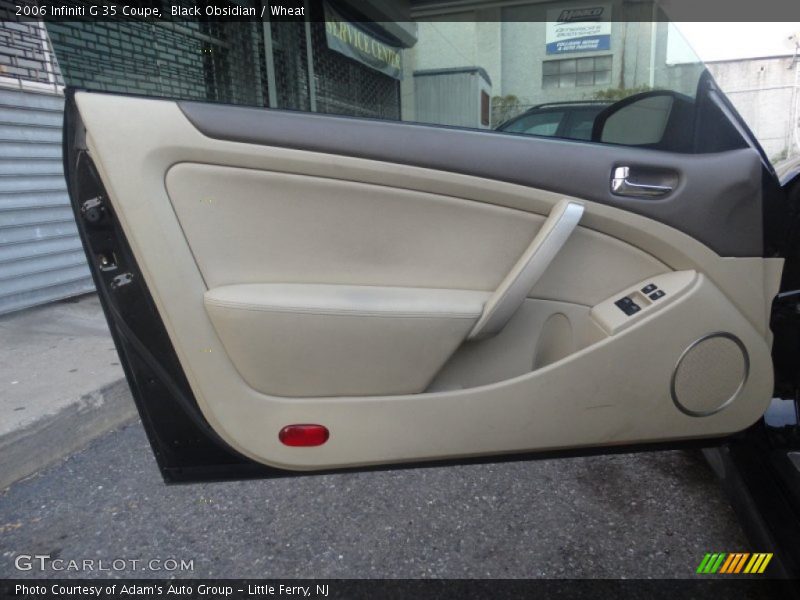 Black Obsidian / Wheat 2006 Infiniti G 35 Coupe