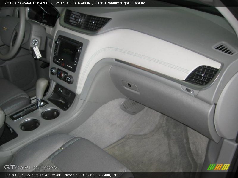 Atlantis Blue Metallic / Dark Titanium/Light Titanium 2013 Chevrolet Traverse LS