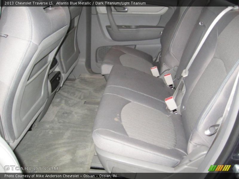 Atlantis Blue Metallic / Dark Titanium/Light Titanium 2013 Chevrolet Traverse LS