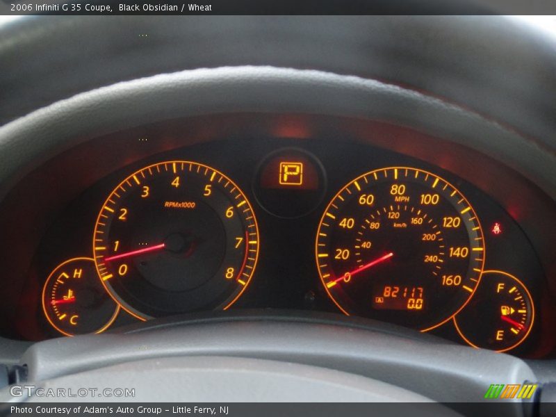 Black Obsidian / Wheat 2006 Infiniti G 35 Coupe