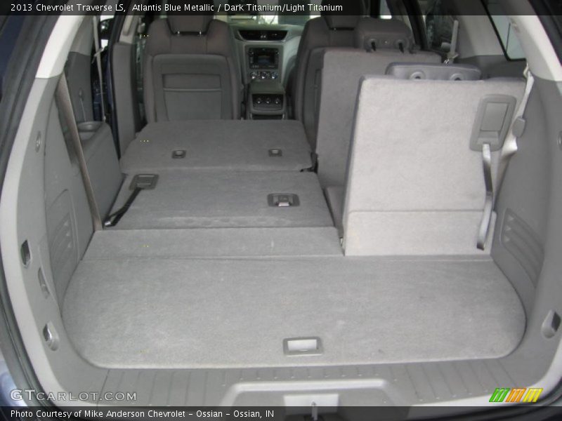 Atlantis Blue Metallic / Dark Titanium/Light Titanium 2013 Chevrolet Traverse LS