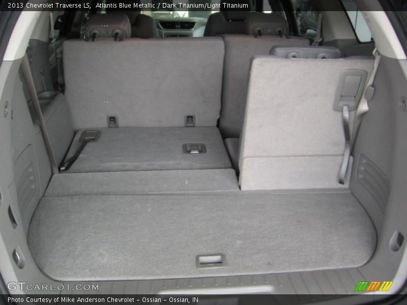 Atlantis Blue Metallic / Dark Titanium/Light Titanium 2013 Chevrolet Traverse LS