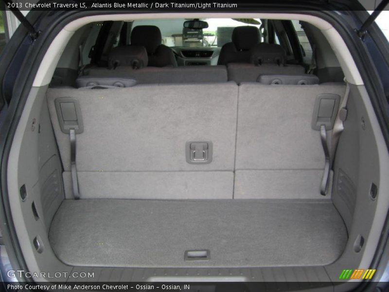 Atlantis Blue Metallic / Dark Titanium/Light Titanium 2013 Chevrolet Traverse LS