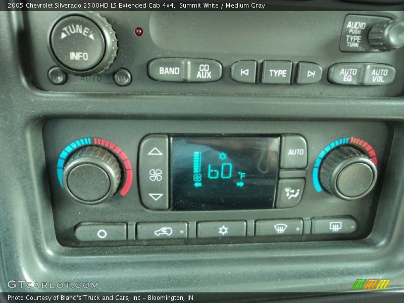 Summit White / Medium Gray 2005 Chevrolet Silverado 2500HD LS Extended Cab 4x4