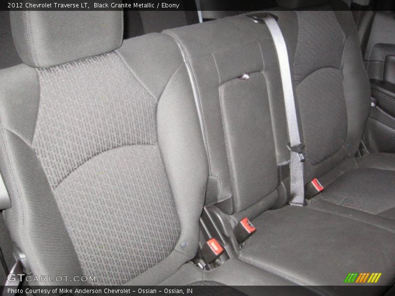 Black Granite Metallic / Ebony 2012 Chevrolet Traverse LT
