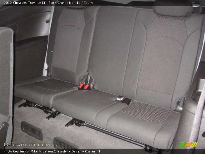 Black Granite Metallic / Ebony 2012 Chevrolet Traverse LT
