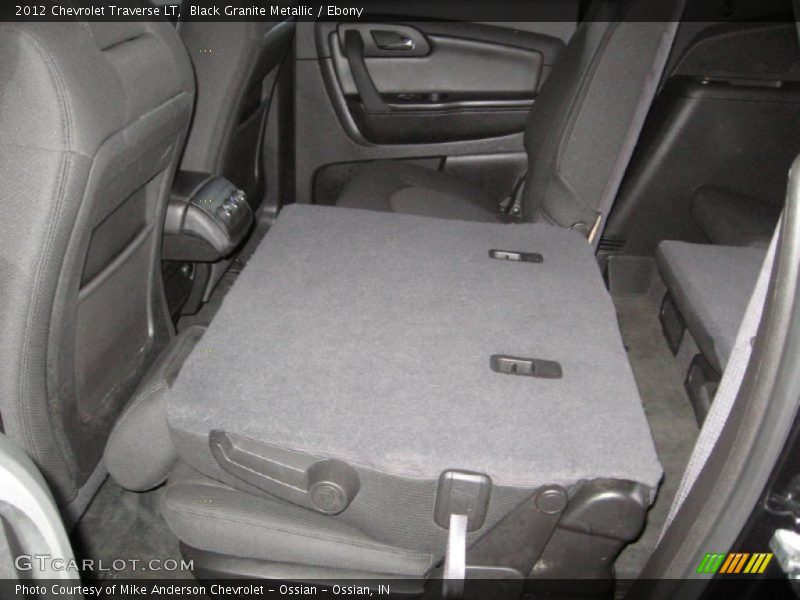 Black Granite Metallic / Ebony 2012 Chevrolet Traverse LT