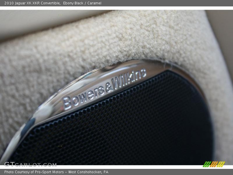 Ebony Black / Caramel 2010 Jaguar XK XKR Convertible