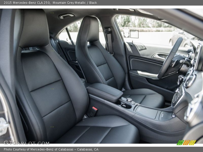 Mountain Grey Metallic / Black 2015 Mercedes-Benz CLA 250