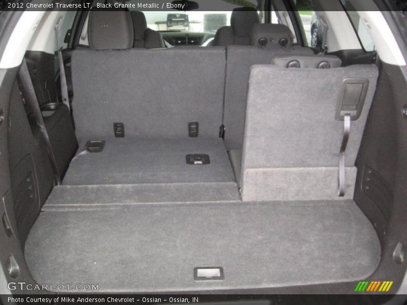 Black Granite Metallic / Ebony 2012 Chevrolet Traverse LT