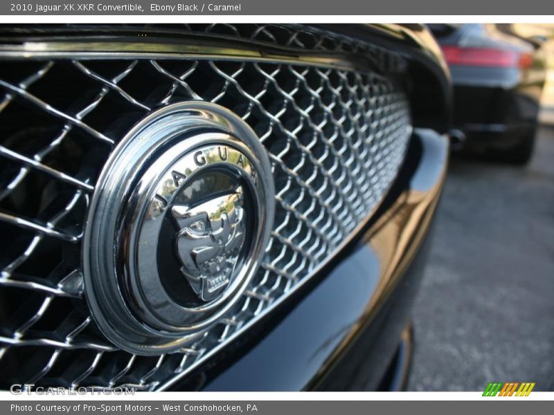 Ebony Black / Caramel 2010 Jaguar XK XKR Convertible