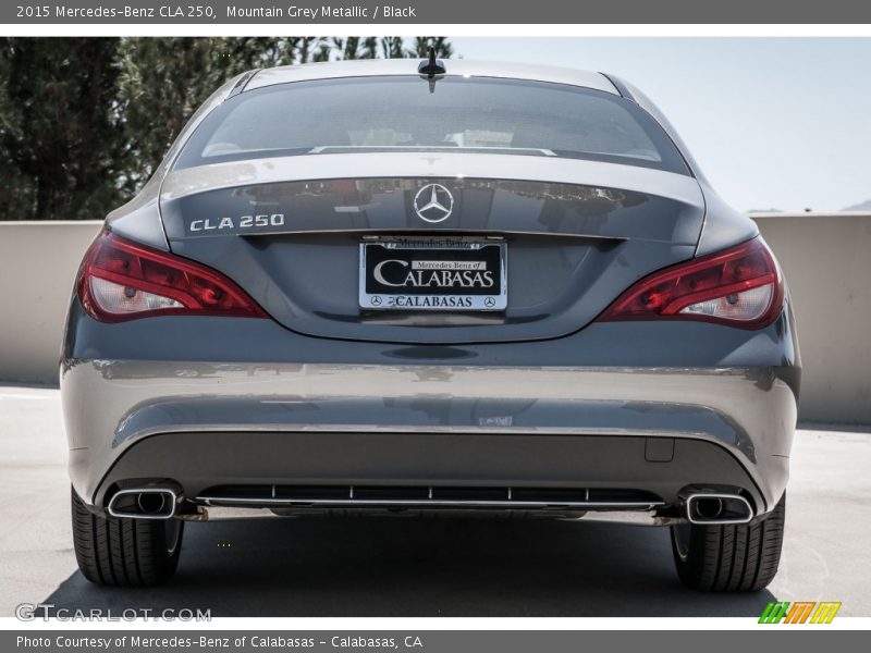 Mountain Grey Metallic / Black 2015 Mercedes-Benz CLA 250