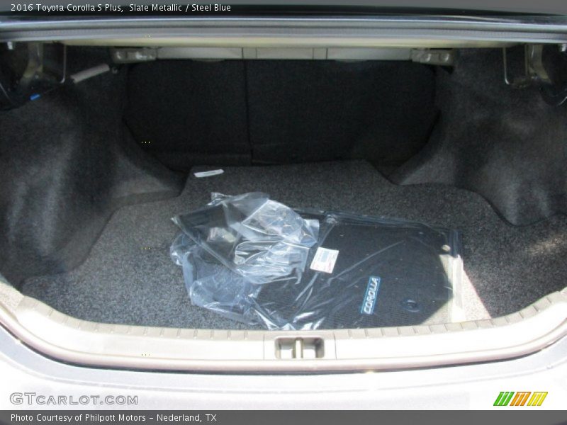  2016 Corolla S Plus Trunk