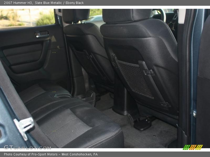 Slate Blue Metallic / Ebony Black 2007 Hummer H3