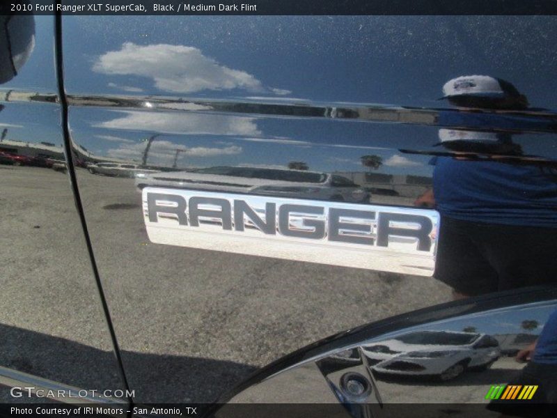Black / Medium Dark Flint 2010 Ford Ranger XLT SuperCab