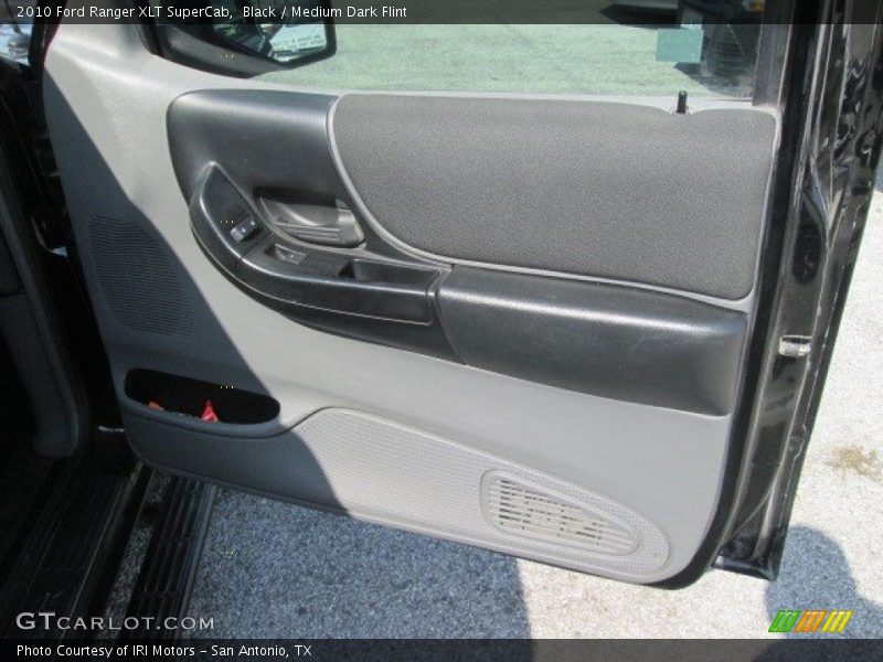 Black / Medium Dark Flint 2010 Ford Ranger XLT SuperCab