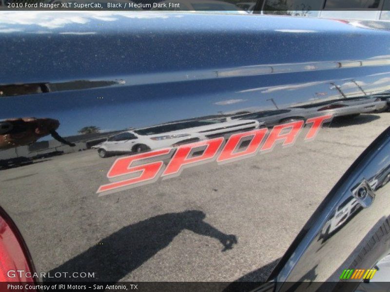 Black / Medium Dark Flint 2010 Ford Ranger XLT SuperCab