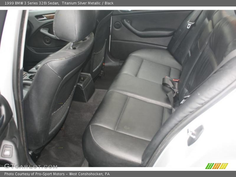Titanium Silver Metallic / Black 1999 BMW 3 Series 328i Sedan