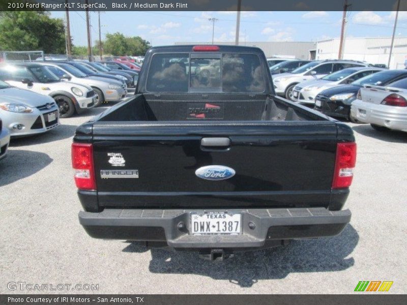 Black / Medium Dark Flint 2010 Ford Ranger XLT SuperCab