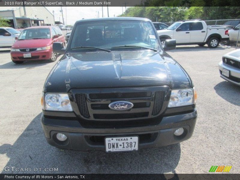 Black / Medium Dark Flint 2010 Ford Ranger XLT SuperCab