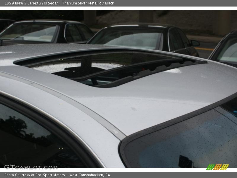 Titanium Silver Metallic / Black 1999 BMW 3 Series 328i Sedan