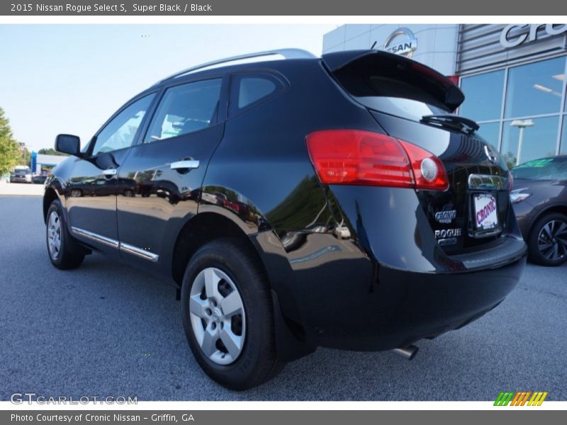 Super Black / Black 2015 Nissan Rogue Select S
