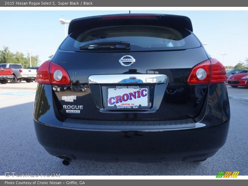 Super Black / Black 2015 Nissan Rogue Select S