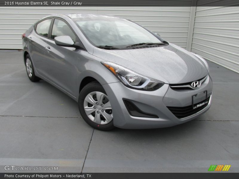 Shale Gray / Gray 2016 Hyundai Elantra SE