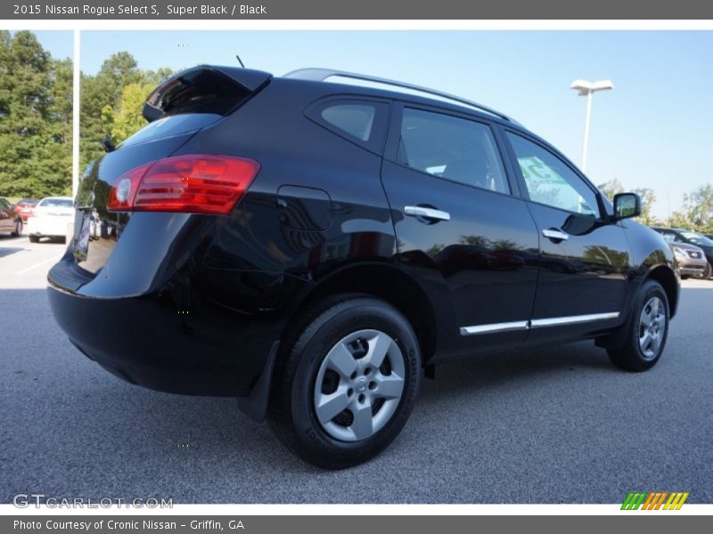 Super Black / Black 2015 Nissan Rogue Select S