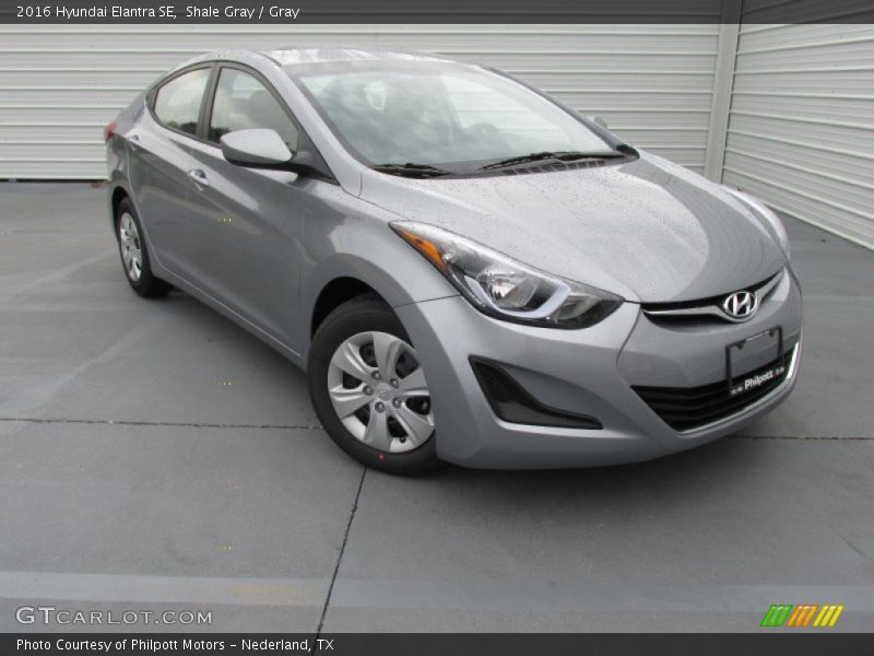 Shale Gray / Gray 2016 Hyundai Elantra SE