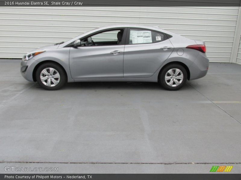 Shale Gray / Gray 2016 Hyundai Elantra SE