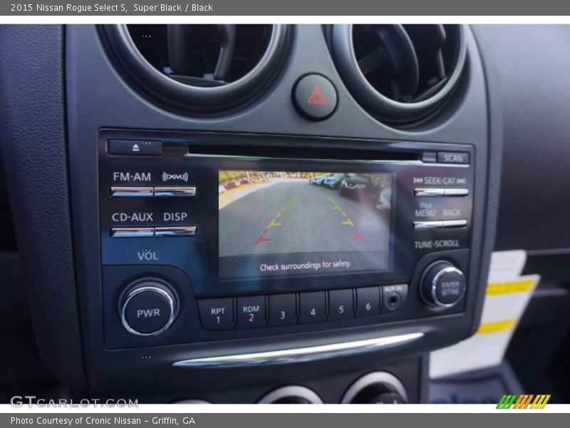 Super Black / Black 2015 Nissan Rogue Select S