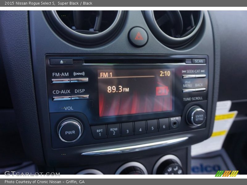 Super Black / Black 2015 Nissan Rogue Select S