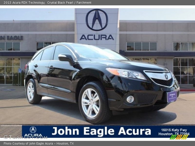 Crystal Black Pearl / Parchment 2013 Acura RDX Technology