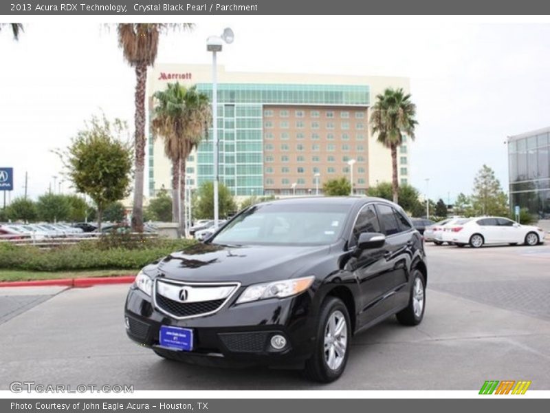 Crystal Black Pearl / Parchment 2013 Acura RDX Technology