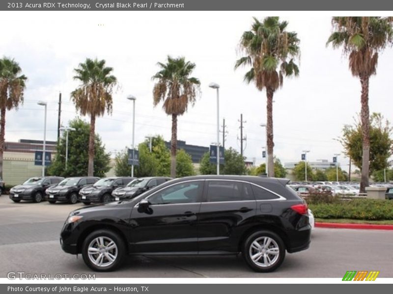 Crystal Black Pearl / Parchment 2013 Acura RDX Technology