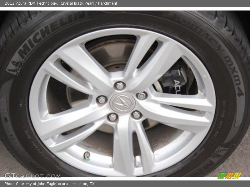 Crystal Black Pearl / Parchment 2013 Acura RDX Technology