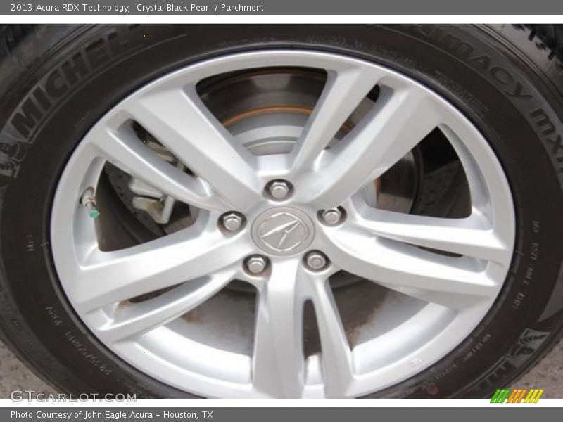 Crystal Black Pearl / Parchment 2013 Acura RDX Technology