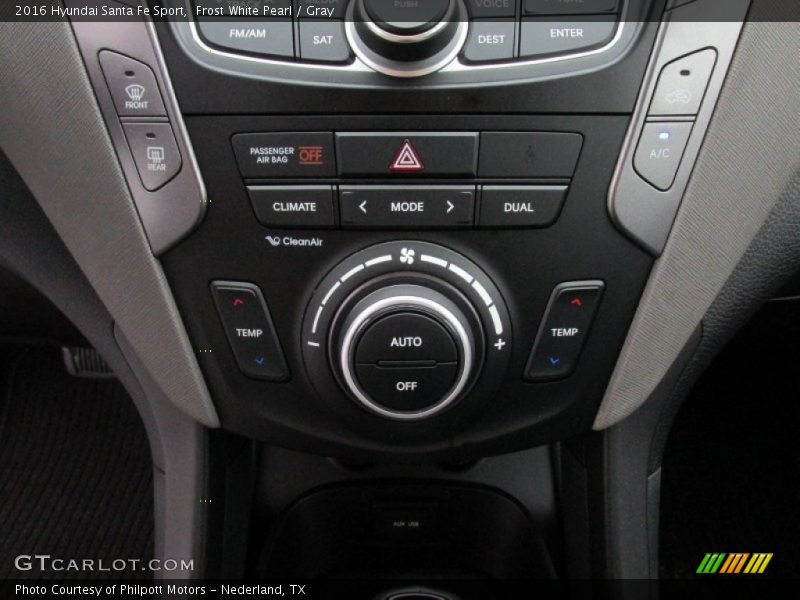 Controls of 2016 Santa Fe Sport 