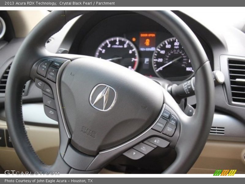 Crystal Black Pearl / Parchment 2013 Acura RDX Technology