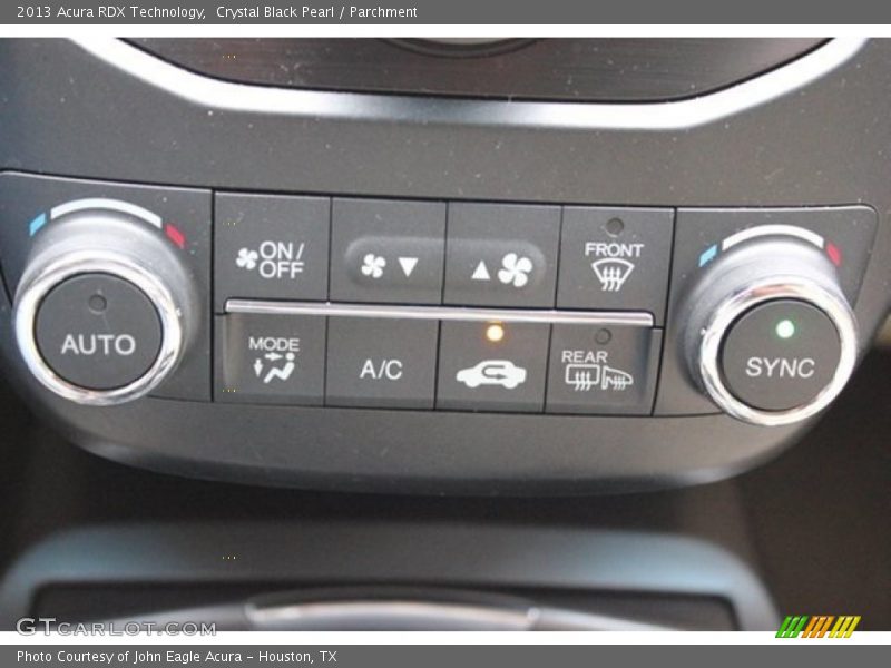 Crystal Black Pearl / Parchment 2013 Acura RDX Technology