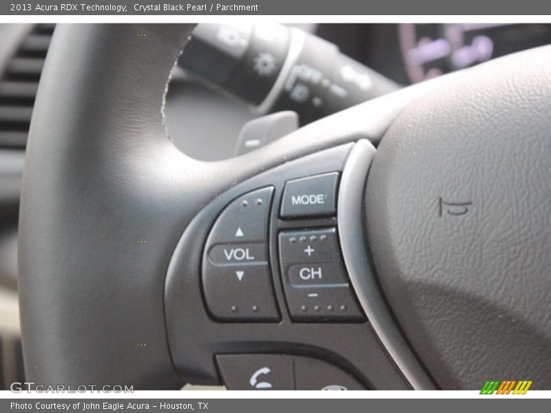 Crystal Black Pearl / Parchment 2013 Acura RDX Technology