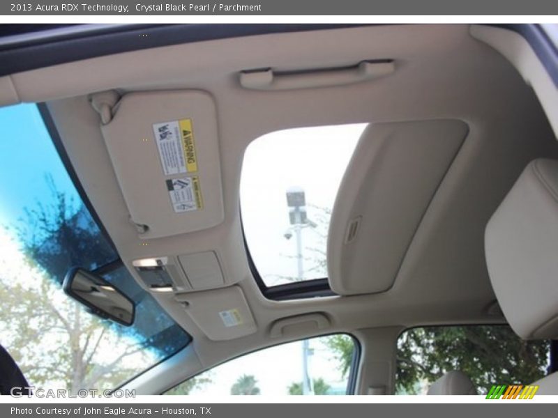 Crystal Black Pearl / Parchment 2013 Acura RDX Technology