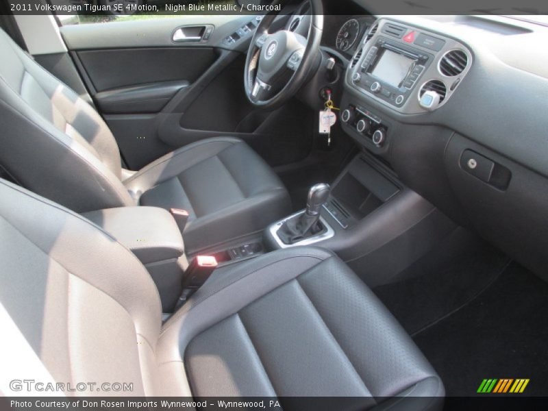 Night Blue Metallic / Charcoal 2011 Volkswagen Tiguan SE 4Motion