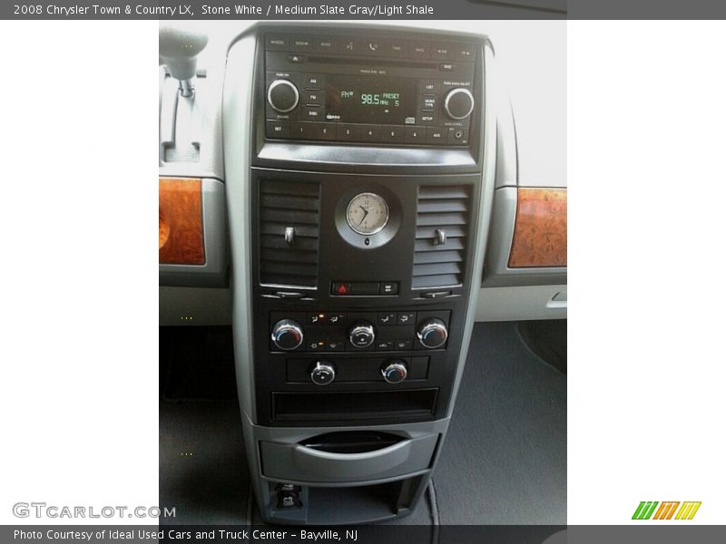 Stone White / Medium Slate Gray/Light Shale 2008 Chrysler Town & Country LX