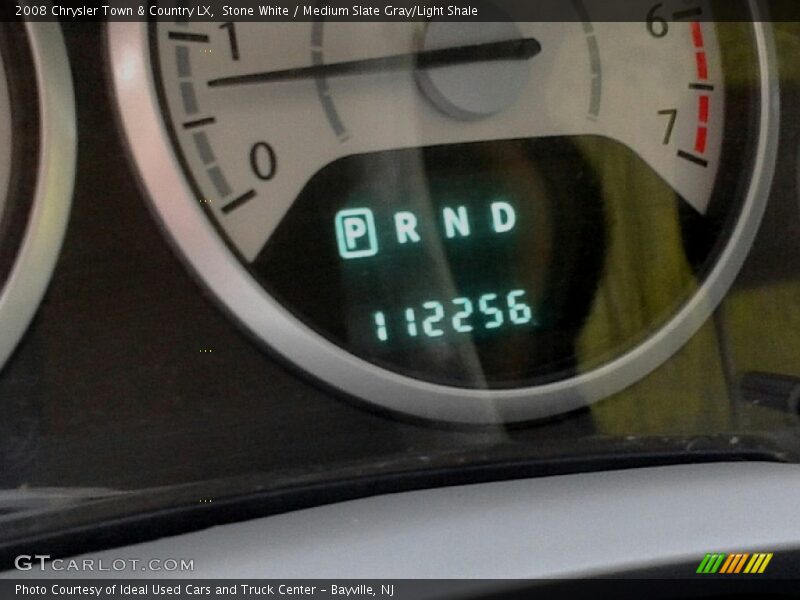 Stone White / Medium Slate Gray/Light Shale 2008 Chrysler Town & Country LX